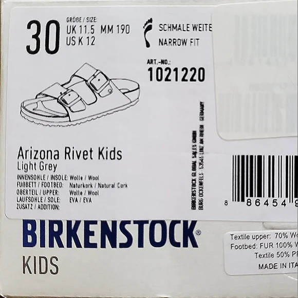 Birkenstock Arizona Rivet Kids